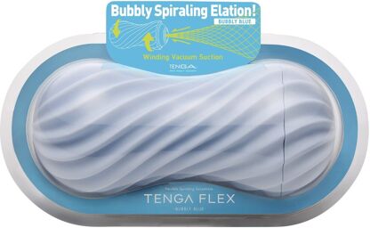 Masturbateur Moova Flex II Bubbly Blue
