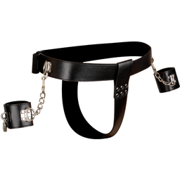 Ceinture de chasteté pour femme avec menottes