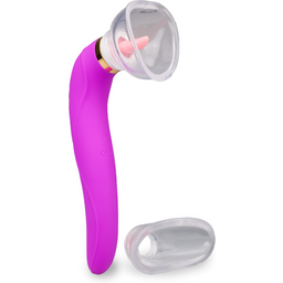 Pompe à vulve avec langue et vibromasseur Destiny