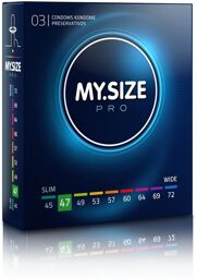 Préservatifs 47 mm 3 unités