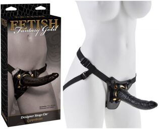 Gode ceinture Designer Fetish Fantasy Gold