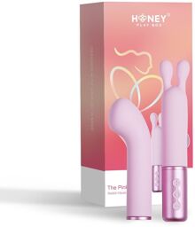 Padparadscha - The naughty collection - Vibromasseur à Tête Interchangeable Rose Rose