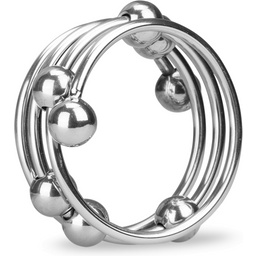 Anneau pénis ring cockring métal 8 boules Altar