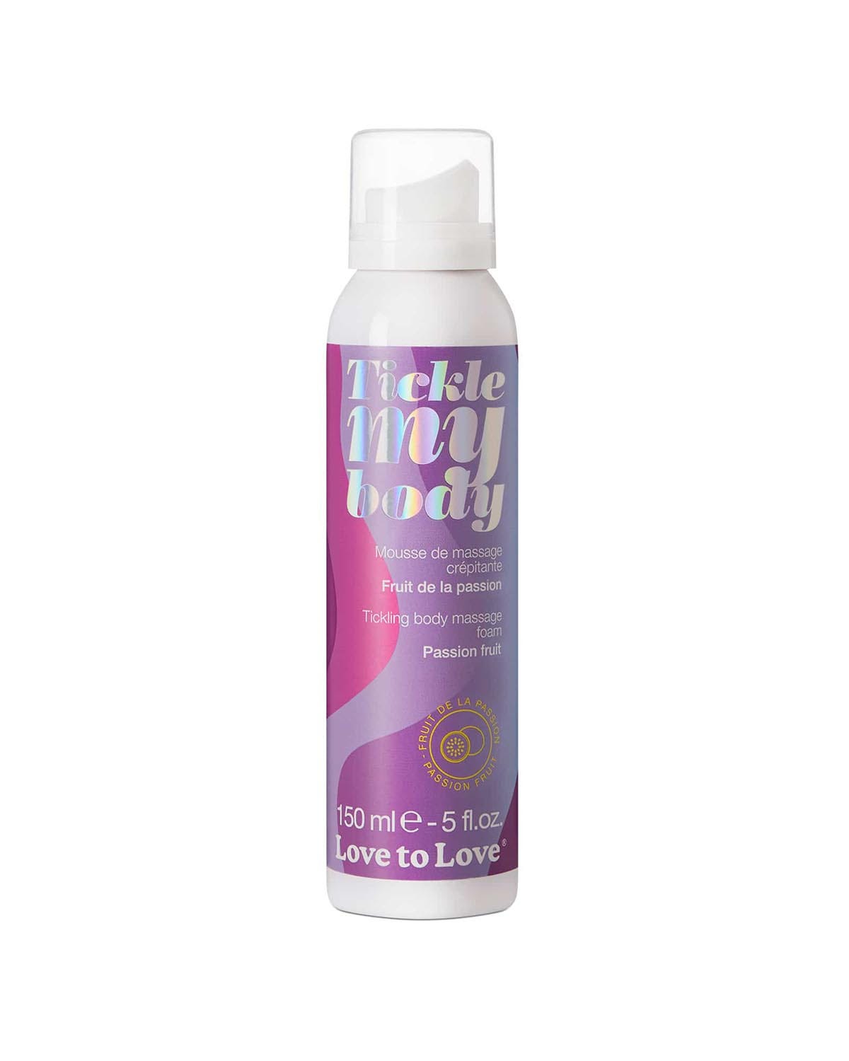 Mousse de Massage Crépitante Fruit de la Passion