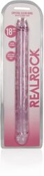 Double Dong Realiste Jelly - 45 cm - Pink