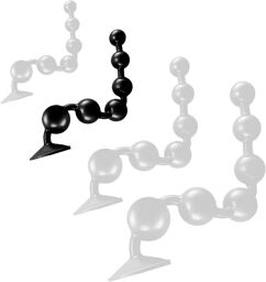 Boules Somass M 39 x 5.8 cm Noires