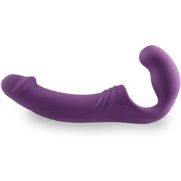 EasyToys - Gode-ceinture vibrant sans harnais - Violet