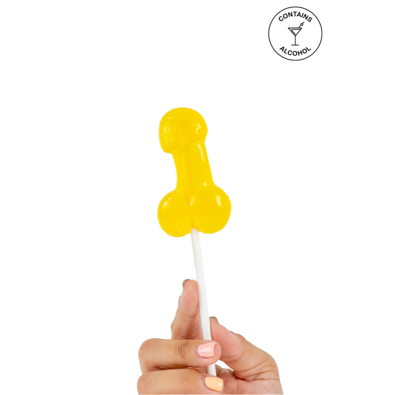 Sucette pénis pina colada avec alcool