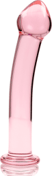 LE 11 GODE EN VERRE BOROSILICATE 16 X 3 CM ROSE