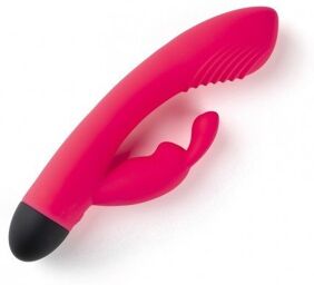 VIBROMASSEUR RECHARGEABLE V6 ROSE RABBIT