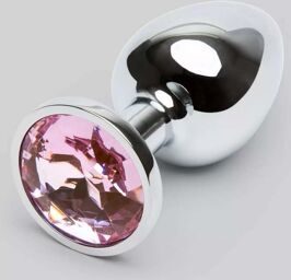 Plug anal bijou Secret Shine small rose 145 g Rose