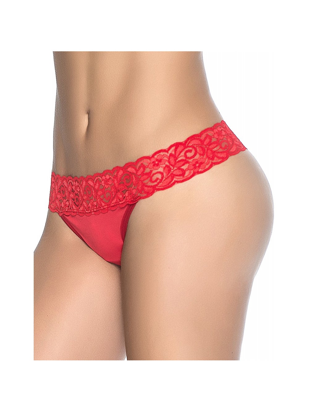 String 96 Ceinture Dentelle Rouge