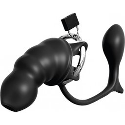 Anal Fantasy Elite Ass-Gasm Cage à Pénis avec Plug Anal