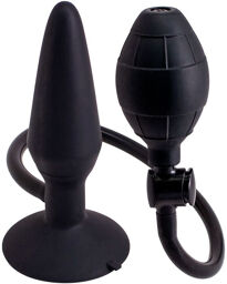Plug anal gonflable taille M en silicone doux