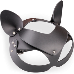 Masque de chat similicuir et strass