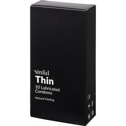 Lot de 10 Préservatifs Fins