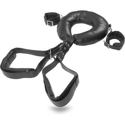 Harnais Écharpe Menottes Cuisse et Poignets Padded Thigh Sling