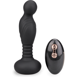 Vibromasseur sex toy homme anal Stimulateur prostatique vibrant et massant Harmony - Noir