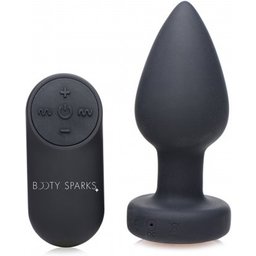 Plug anal à voyant LED vibrant - Medium