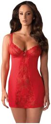 Nuisette Heartina rouge L/XL Rouge