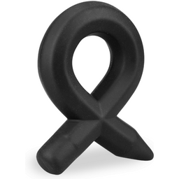 Anneau pénis ring pénien en silicone médical Loop - Cockring penien pour homme et couple - Noir