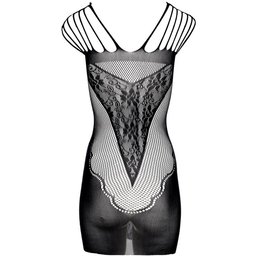Robe pailletée - noir