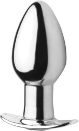 Plug anal rechargeable Chrome Blast avec télécommande - Grand