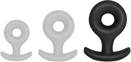 Plug Cercle Hollow Round L 8.5 x 6cm