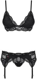 810-SEG set 3 pces black Noir