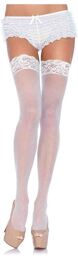 Bas 1011 Alix Dentelle Blanche Blanc