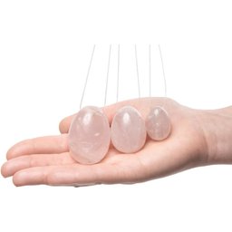- Œuf Yoni Quartz Rose (L)