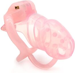 Cage de chasteté avec picots Barby 9 x 3.1cm Rose