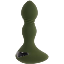 Evolved - Plug anal vibrant de 12 cm - Vert