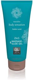 Gel de massage et de glisse 2 en 1 - Ambre