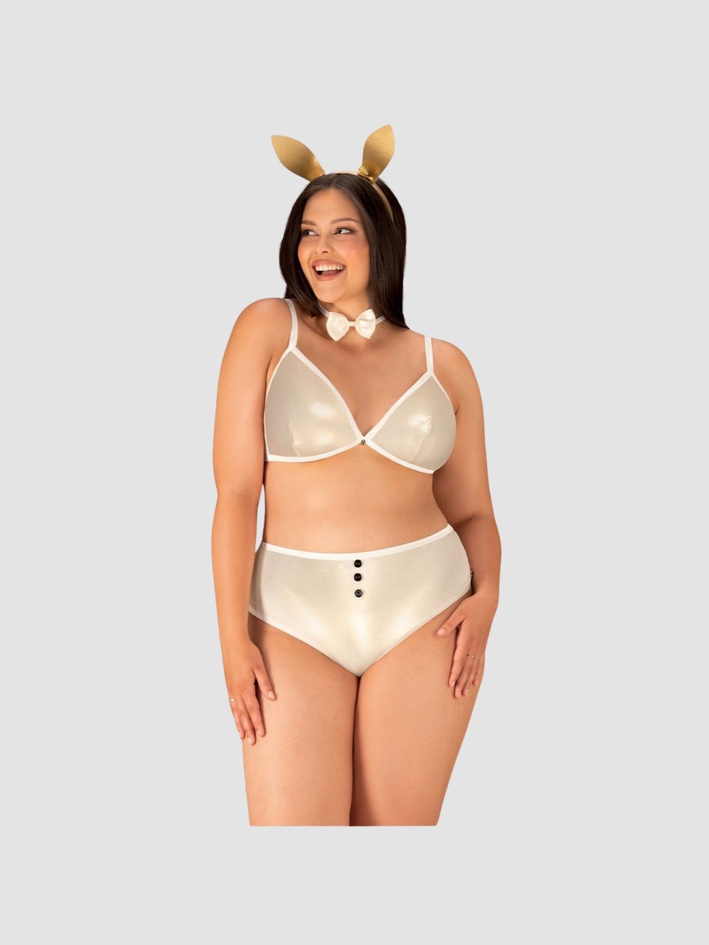 Costume lapin Neo Goldes 4 pièces GT