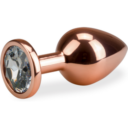 Bijou anal rosebud rose gold M 88g - 6 coloris