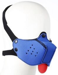 Museau + Langue Néoprène PUPPY Bleu