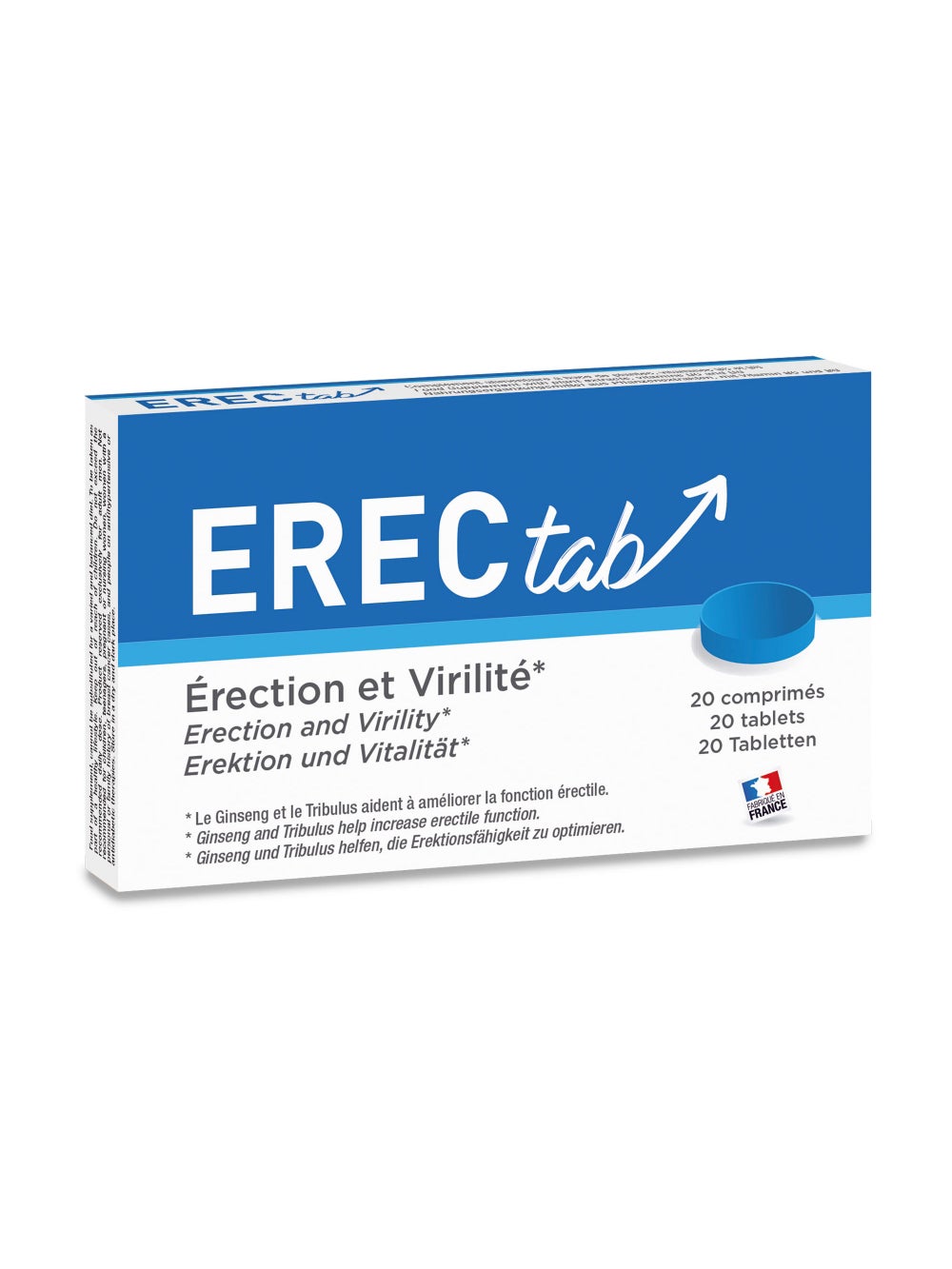 Stimulant Erectab 20 comprimés