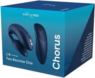 Vibromasseur Chorus pour couple Bleu