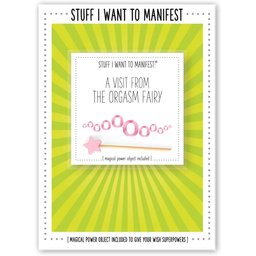 - Manifest Greeting Card - Orgasm