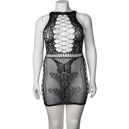 Iris Diamond Robe Noire