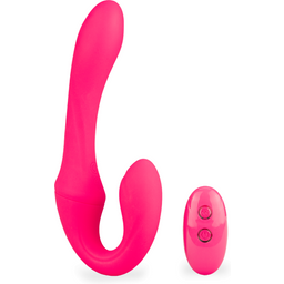Strap-on vibrant télécommandé Plot Twist