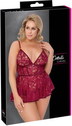 Nuisette Dentelle Rouge
