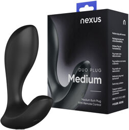 Plug anal vibrant avec télécommande et silicone doux