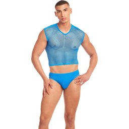 - Ensemble trois pièces Net-Flex - Bleu