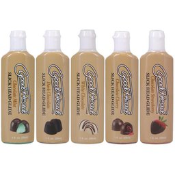 - GoodHead Slick Head Glide Chocolat - Pack de 5 30 ml