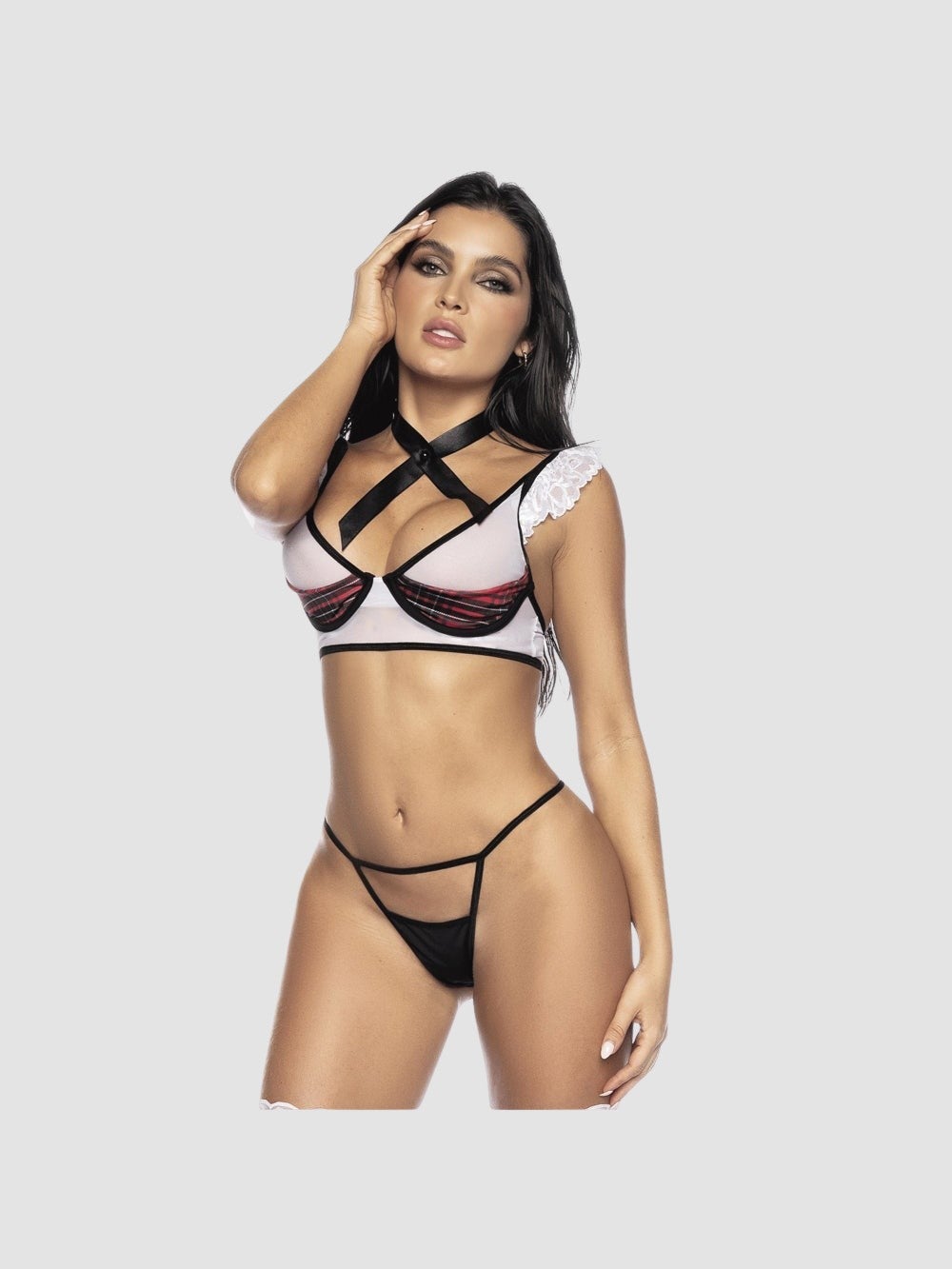 Costume étudiante à carreaux 6000 Fantasy Wear