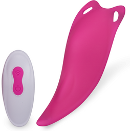 Culotte vibrante télécommandée Rebecca Vibromasseur femme et couple - Rose