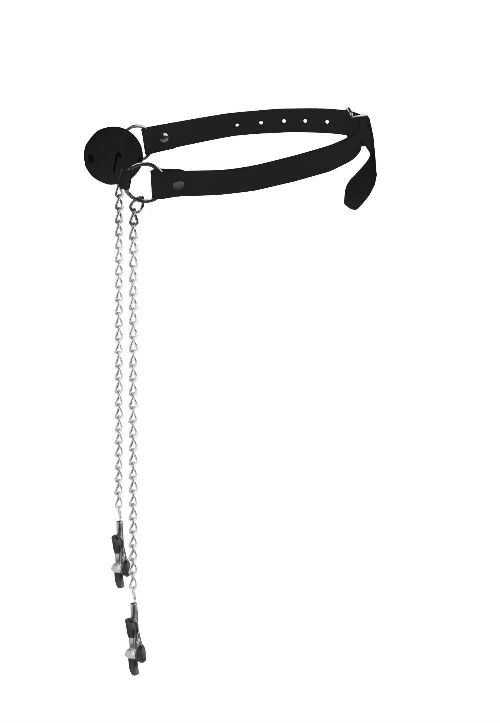 Ballgag avec Pince à Seins