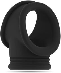 Cockring et Ball Strap No.48 - Noir